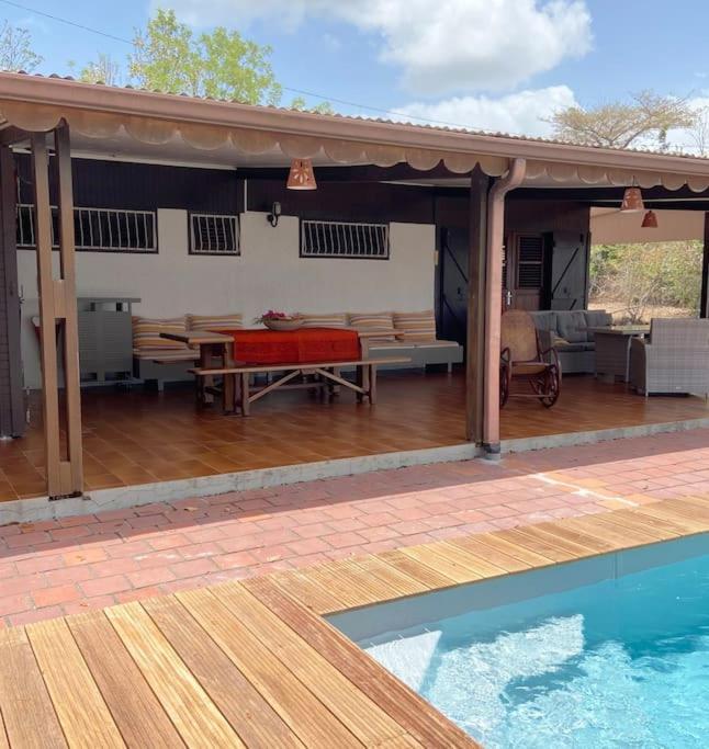 Le Caillou *** Belle Villa, 4 Chambres, Piscine, Vue Mer *** Le Diamant Kültér fotó