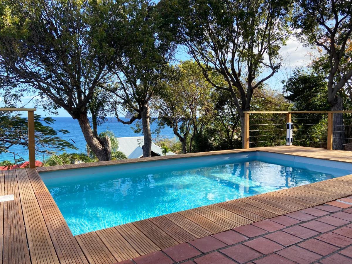 Le Caillou *** Belle Villa, 4 Chambres, Piscine, Vue Mer *** Le Diamant Kültér fotó